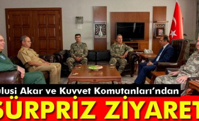 Genelkurmay Başkanı Orgeneral Akar, Van'da