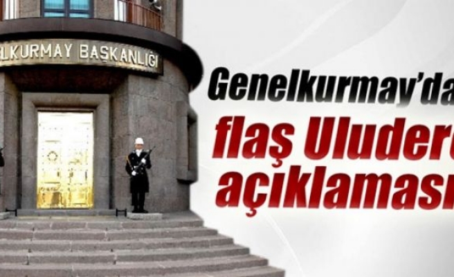 Genelkurmay'dan flaş Uludere açıklaması!