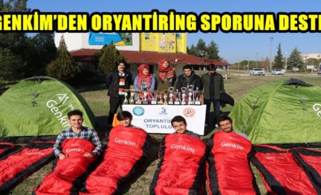 GENKİM’DEN ORYANTİRİNG SPORUNA DESTEK