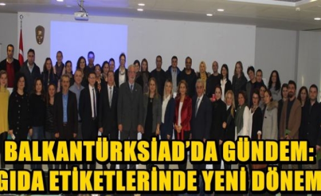 Gıdanın kimliği o gıdanın etiketidir