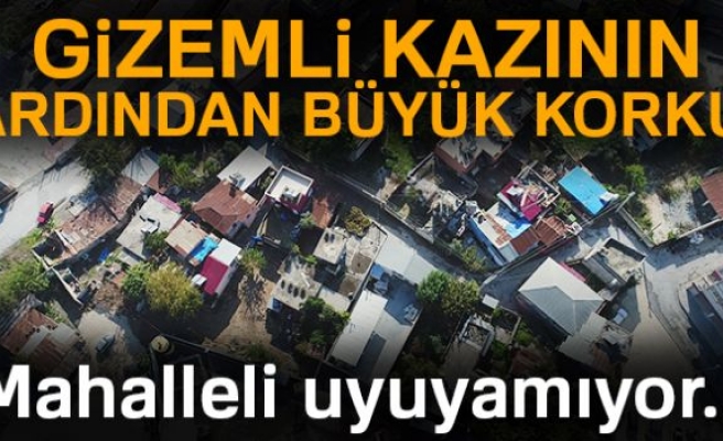 GİZEMLİ KAZININ ARDINDAN BÜYÜK KORKU!