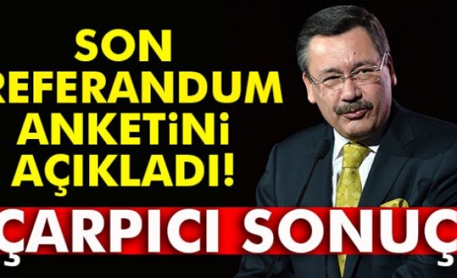 Gökçek Son Referandum Anketini Açıkladı