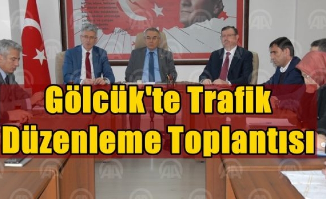 Gölcük'te trafik düzenleme toplantısı