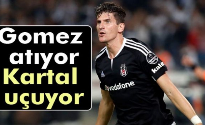 Gomez atıyor, Kartal uçuyor