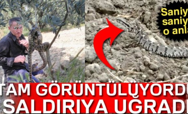 GÖRÜNTÜLERKEN SALDIRIYA UĞRADI!