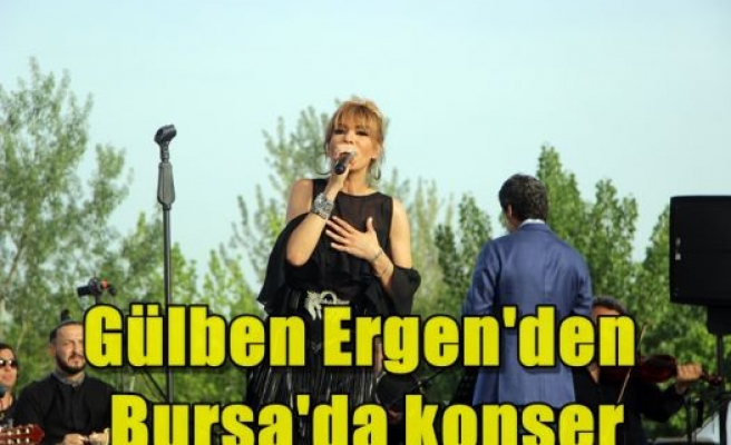 Gülben Ergen'den Bursa'da konser