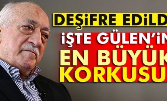 Gülen hapisten korkuyor