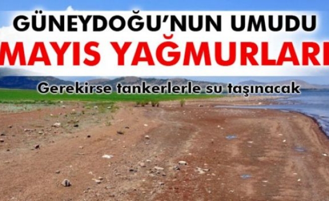 Güneydoğu’nun umudu mayıs yağmurları