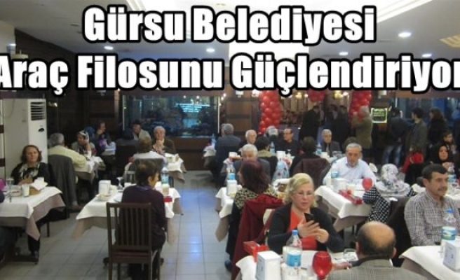 Gürsu Belediyesi Araç Filosunu Güçlendiriyor