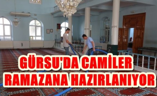 Gürsu’da Camiler Ramazana Hazırlanıyor