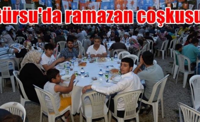 Gürsu'da ramazan coşkusu