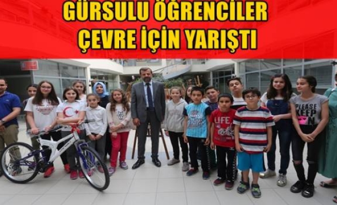 GÜRSULU ÖĞRENCİLER ÇEVRE İÇİN YARIŞTI