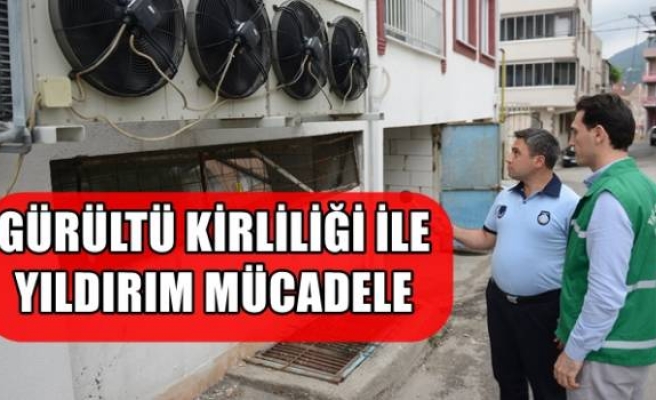 GÜRÜLTÜ KİRLİLİĞİ İLE YILDIRIM MÜCADELE