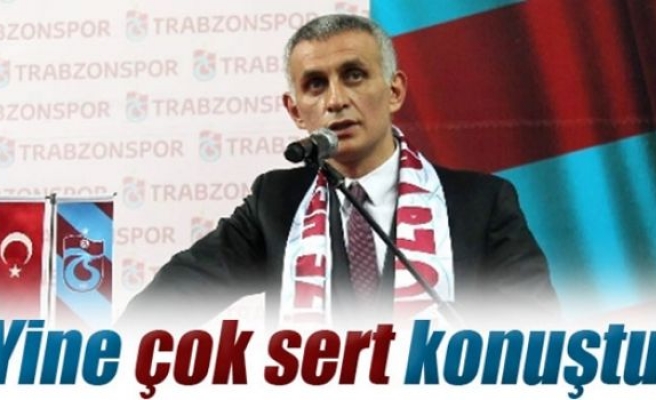 Hacıosmanoğlu yine çok sert konuştu