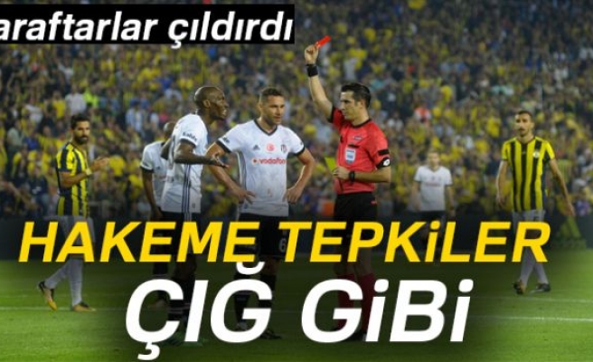 HAKEME TEPKİLER ÇIĞ GİBİ!