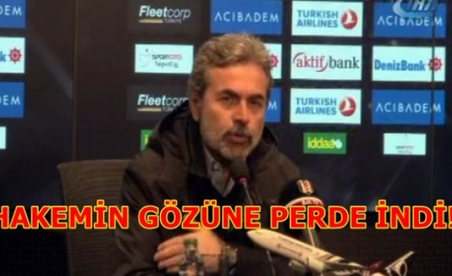 HAKEMİN GÖZÜNE PERDE İNDİ!