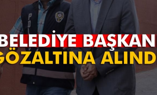 Halfeti Belediye Başkanı gözaltına alındı