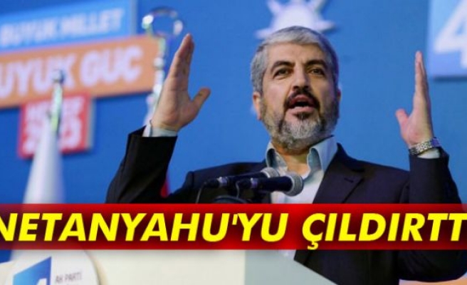 Halid Meşal: BM'nin kararı Netanyahu'yu çıldırttı