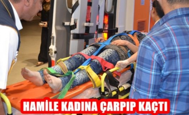 Hamile Kadına Çarpıp Kaçtı