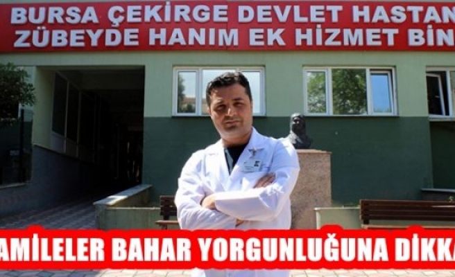 Hamileler Bahar Yorgunluğuna Dikkat