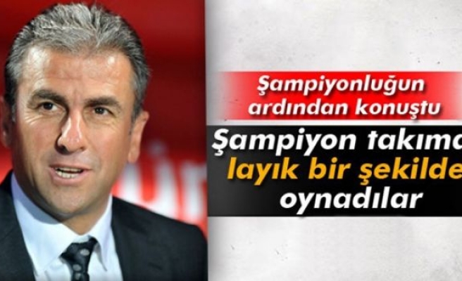 Hamzaoğlu, şampiyonluğun ardından konuştu