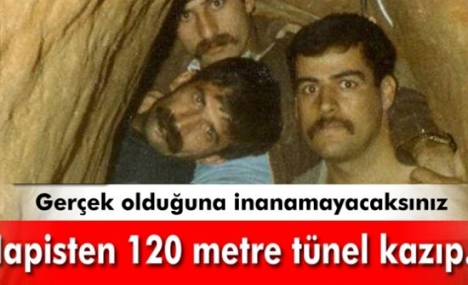 Hapishaneden firar hikayesi!120 metre tünel kazıp...