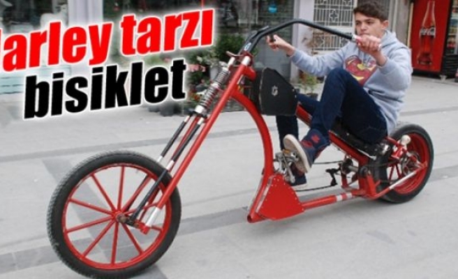 Harley tarzı bisiklet