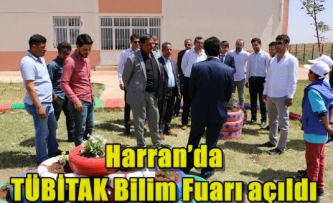 Harran’da TÜBİTAK Bilim Fuarı açıldı