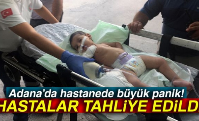 HASTALAR TAHLİYE EDİLDİ!