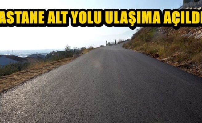 HASTANE ALT YOLU ULAŞIMA AÇILDI