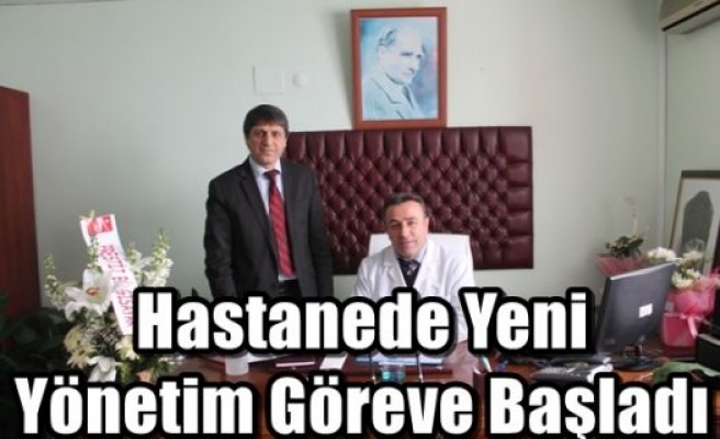 Hastanede Yeni Yönetim Göreve Başladı