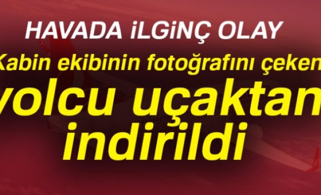 HAVADA İLGİNÇ OLAY!