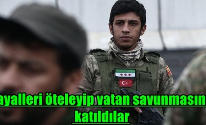 Hayalleri öteleyip vatan savunmasına katıldılar