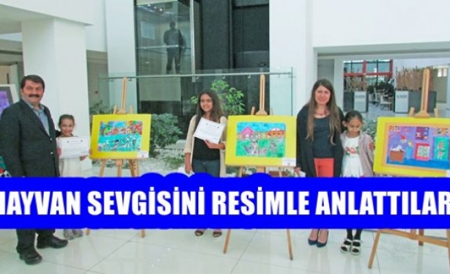 Hayvan Sevgisİni Resimle Anlattılar