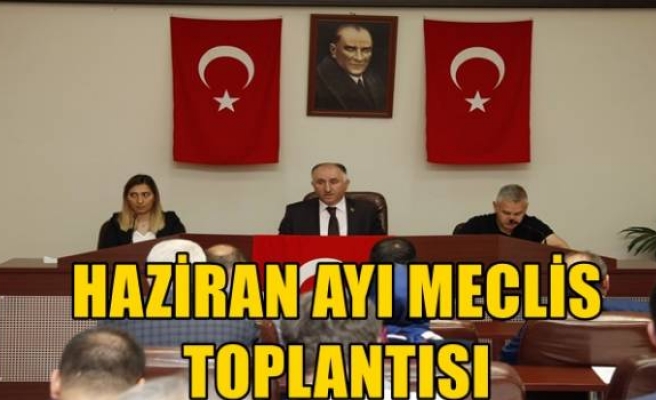 HAZİRAN AYI MECLİS TOPLANTISI