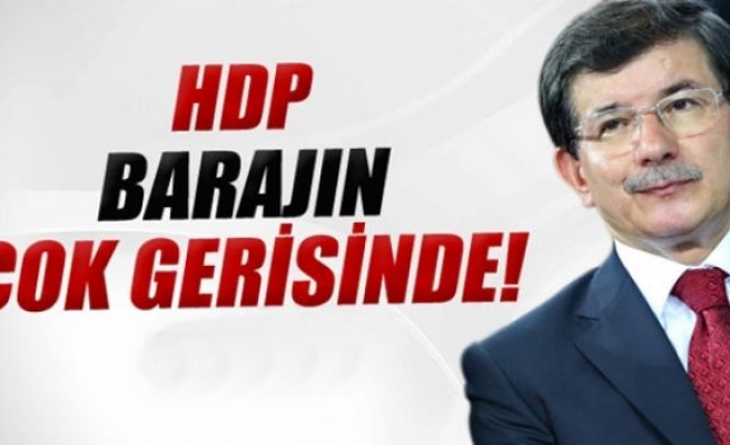 'HDP bizdeki rakamlarda barajın çok gerisinde'