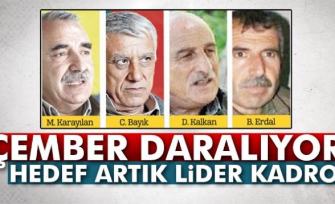 Hedef artık PKK'nın lider kadrosu