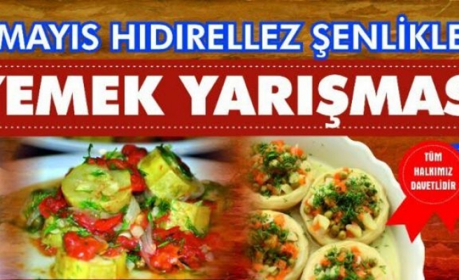 Hıdrellez Şenlikleri Yemek Yarışması