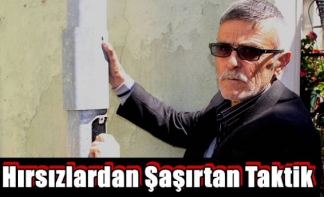 Hırsızlardan Şaşırtan Taktik