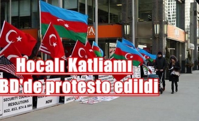 Hocalı Katliamı ABD'de protesto edildi