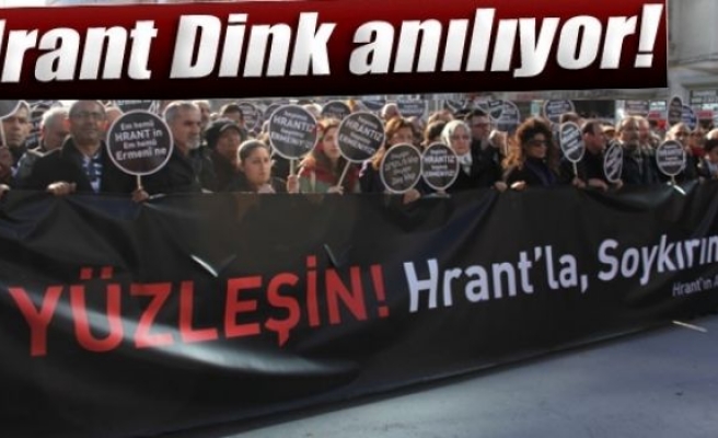 Hrant Dink anılıyor