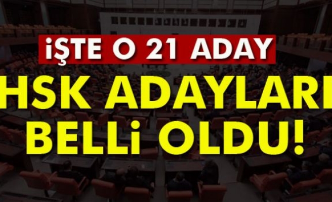 HSK ADAYLARI BELLİ OLDU!