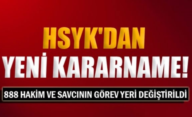 HSYK'dan yeni kararname