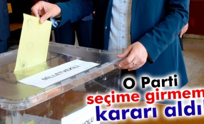 HÜDA-PAR seçime girmeme kararı aldı