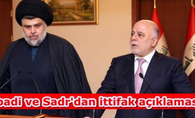 İbadi ve Sadr'dan ittifak açıklaması