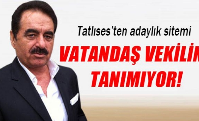 İbrahim Tatlıses'ten adaylık sitemi