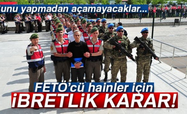 İBRETLİK KARAR!