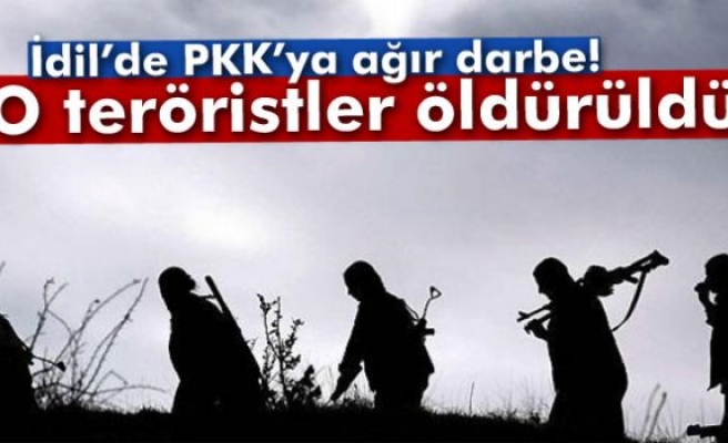 İdil operasyonunda PKK’ya büyük darbe