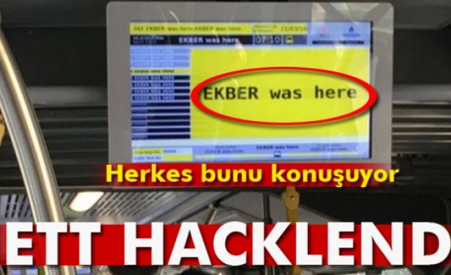 İETT sistemi hacklendi