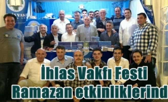 İhlas Vakfı Festi Ramazan etkinliklerinde